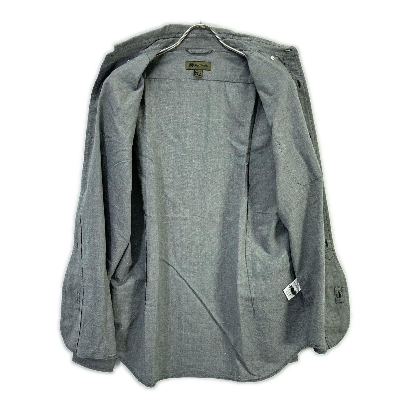 NIGEL CABOURN ナイジェルケーボン 8070010208 グレー 長袖シャツ コットン トップス