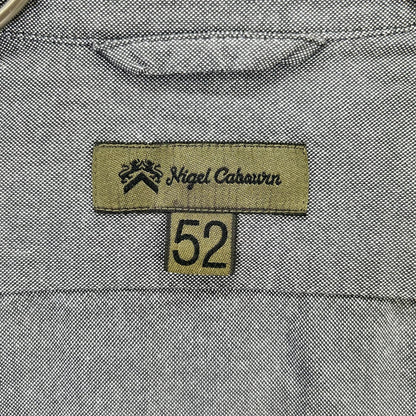 NIGEL CABOURN ナイジェルケーボン 8070010208 グレー 長袖シャツ コットン トップス