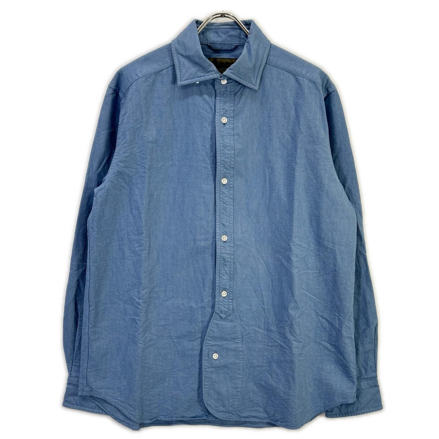 NIGEL CABOURN ナイジェルケーボン 80330010000 ブルー 長袖シャツ コットン トップス