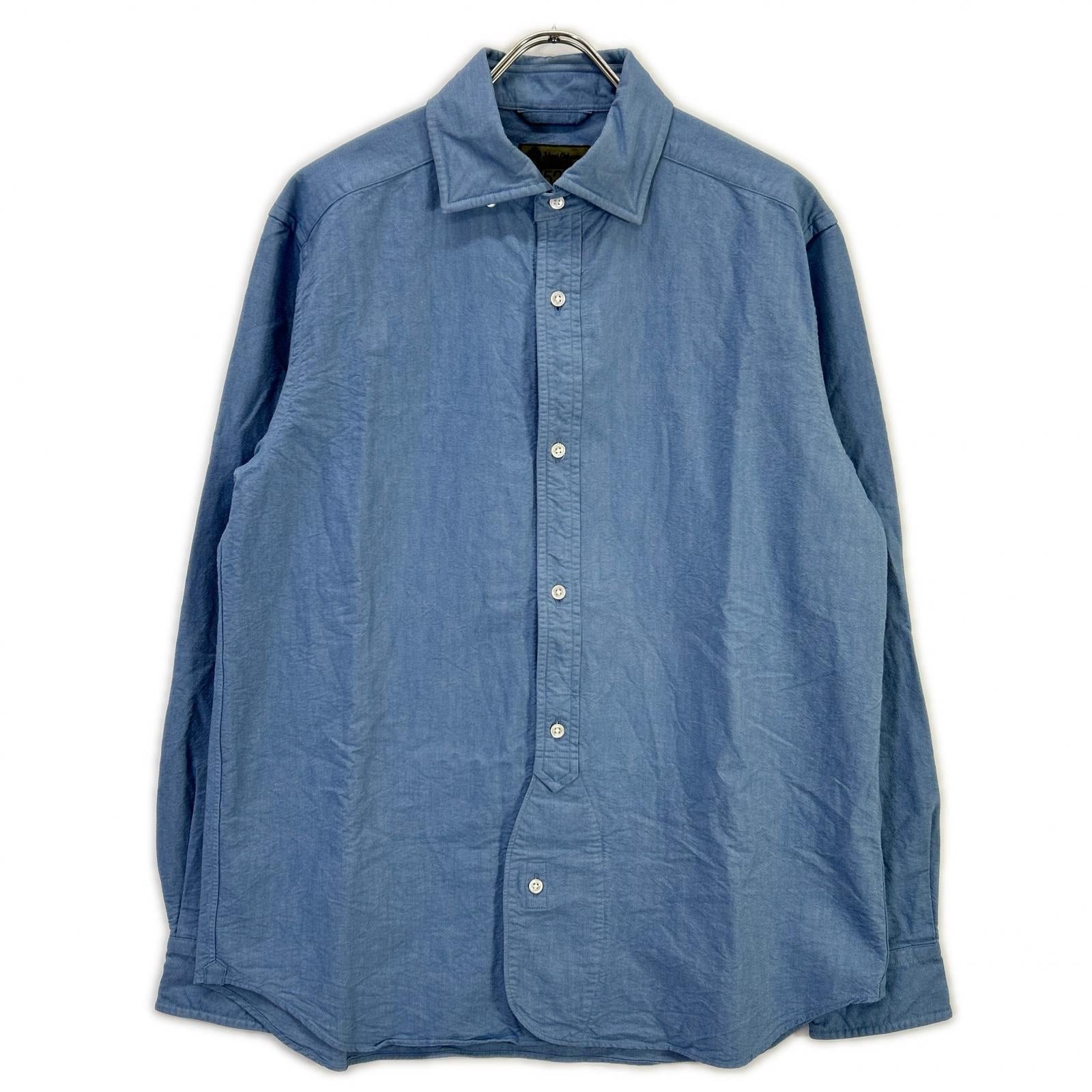 NIGEL CABOURN ナイジェルケーボン 80330010000 ブルー 長袖シャツ コットン トップス