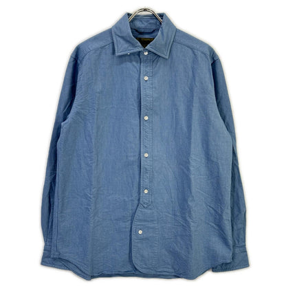 NIGEL CABOURN ナイジェルケーボン 80330010000 ブルー 長袖シャツ コットン トップス