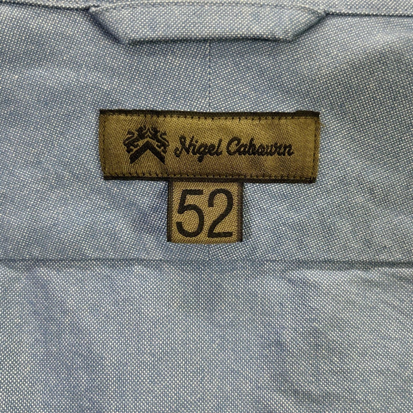 NIGEL CABOURN ナイジェルケーボン 80330010000 ブルー 長袖シャツ コットン トップス