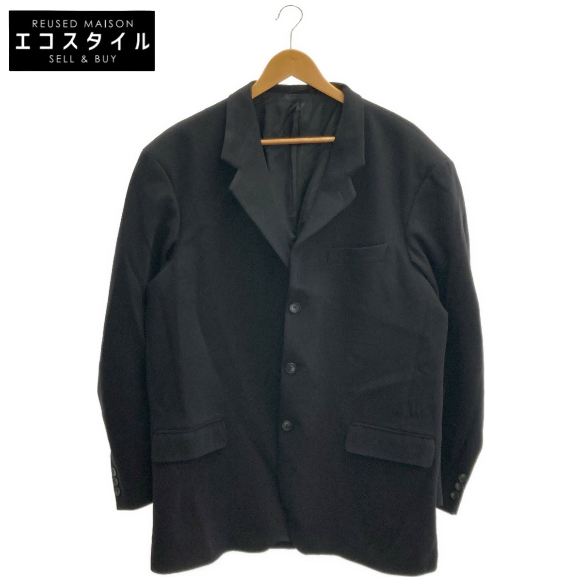MARCEL LASSANCE Marcel Lassance black 3-button tailored jacket tops