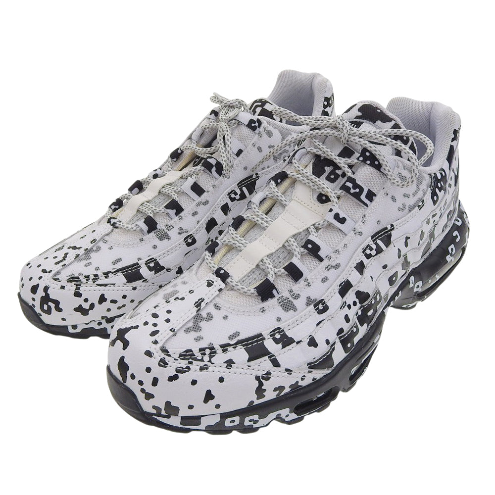 NIKE ナイキ 美品 エア マックス 95 スニーカー シューズ メンズ ブラック×ホワイト 29cm AV0765-100 ブラック/ホワイト シューズ