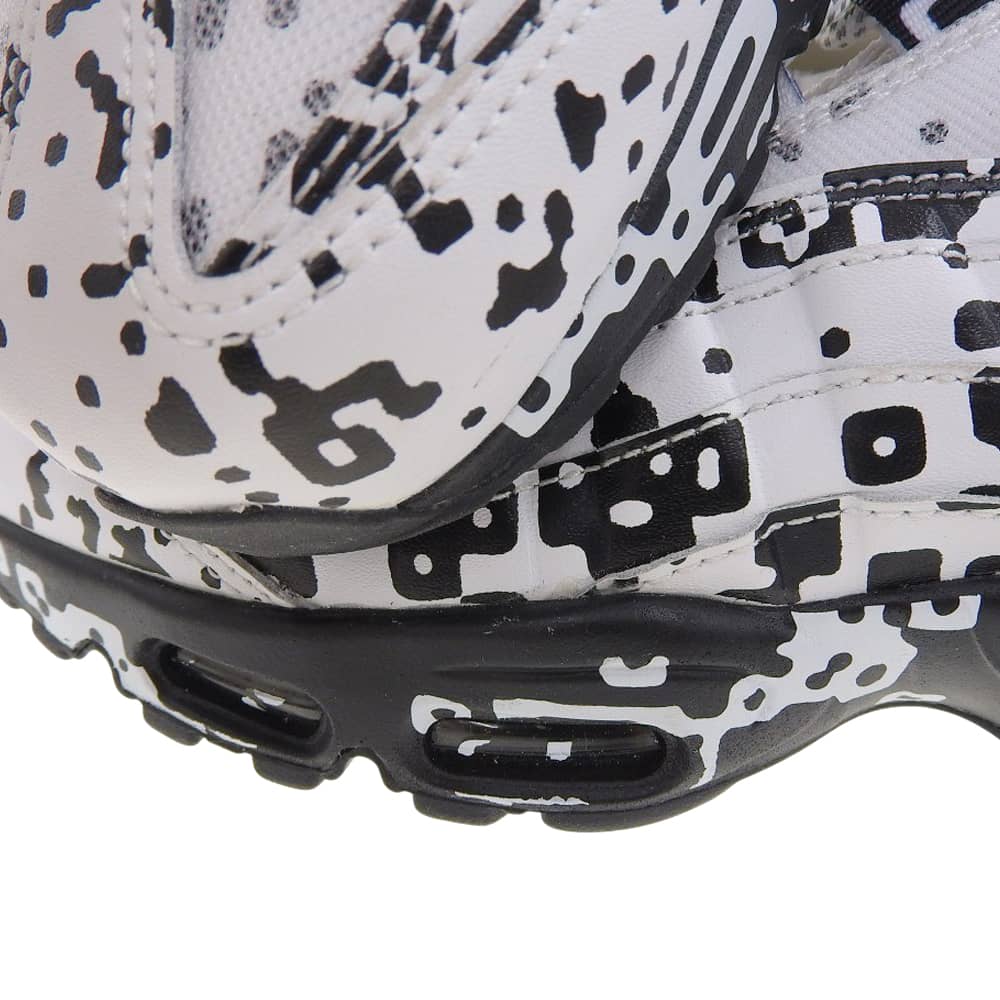NIKE ナイキ 美品 エア マックス 95 スニーカー シューズ メンズ ブラック×ホワイト 29cm AV0765-100 ブラック/ホワイト シューズ