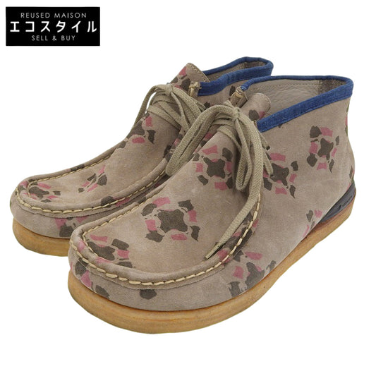 VISVIM ビズビム BEUYS TREKKER HAUSA-FOLK ワラビーシューズ メンズ グレージュ 10 シューズ