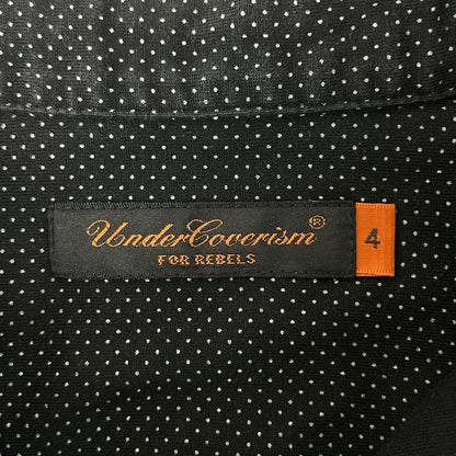 UNDER COVER アンダーカバー 07AW 7A277-CS6 ブラックドット柄シャツ トップス