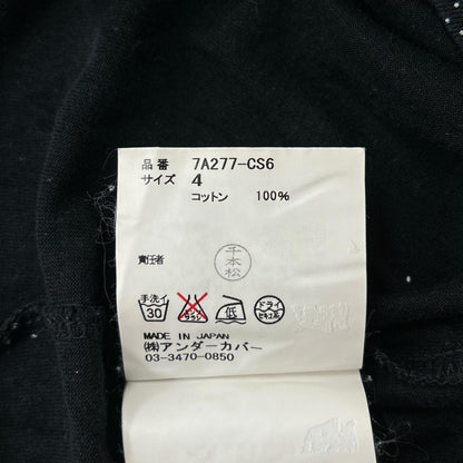 UNDER COVER アンダーカバー 07AW 7A277-CS6 ブラックドット柄シャツ トップス