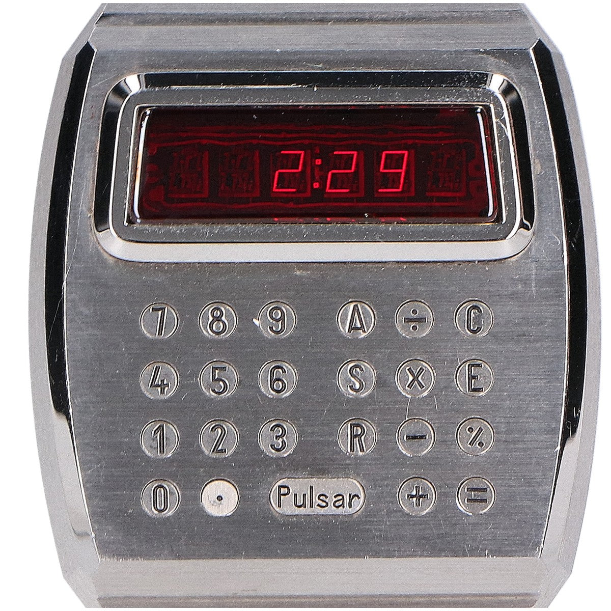 PULSAR パルサー 1970s 902 後期型 TIME COMPUTER CALCULATOR 計算機能付き LED 腕時計