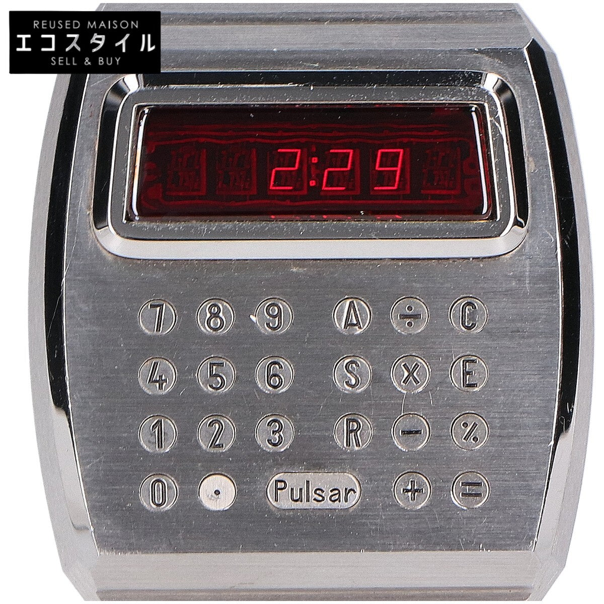 PULSAR パルサー 1970s 902 後期型 TIME COMPUTER CALCULATOR 計算機能付き LED 腕時計