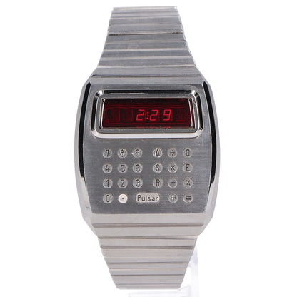 PULSAR パルサー 1970s 902 後期型 TIME COMPUTER CALCULATOR 計算機能付き LED 腕時計