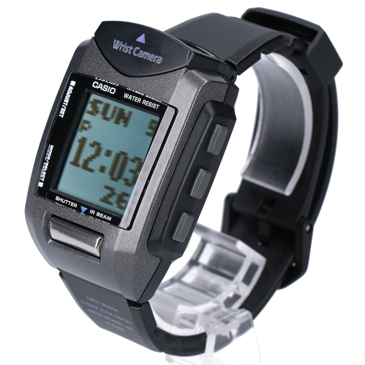 CASIO カシオ 【美品】WQV-1-1JR Wrist Camera リストカメラ 腕時計型デジタルカメラ 腕時計