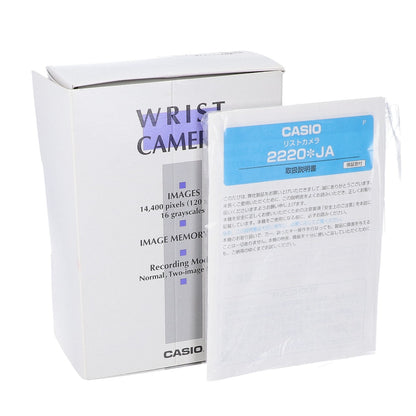 CASIO カシオ 【美品】WQV-1-1JR Wrist Camera リストカメラ 腕時計型デジタルカメラ 腕時計
