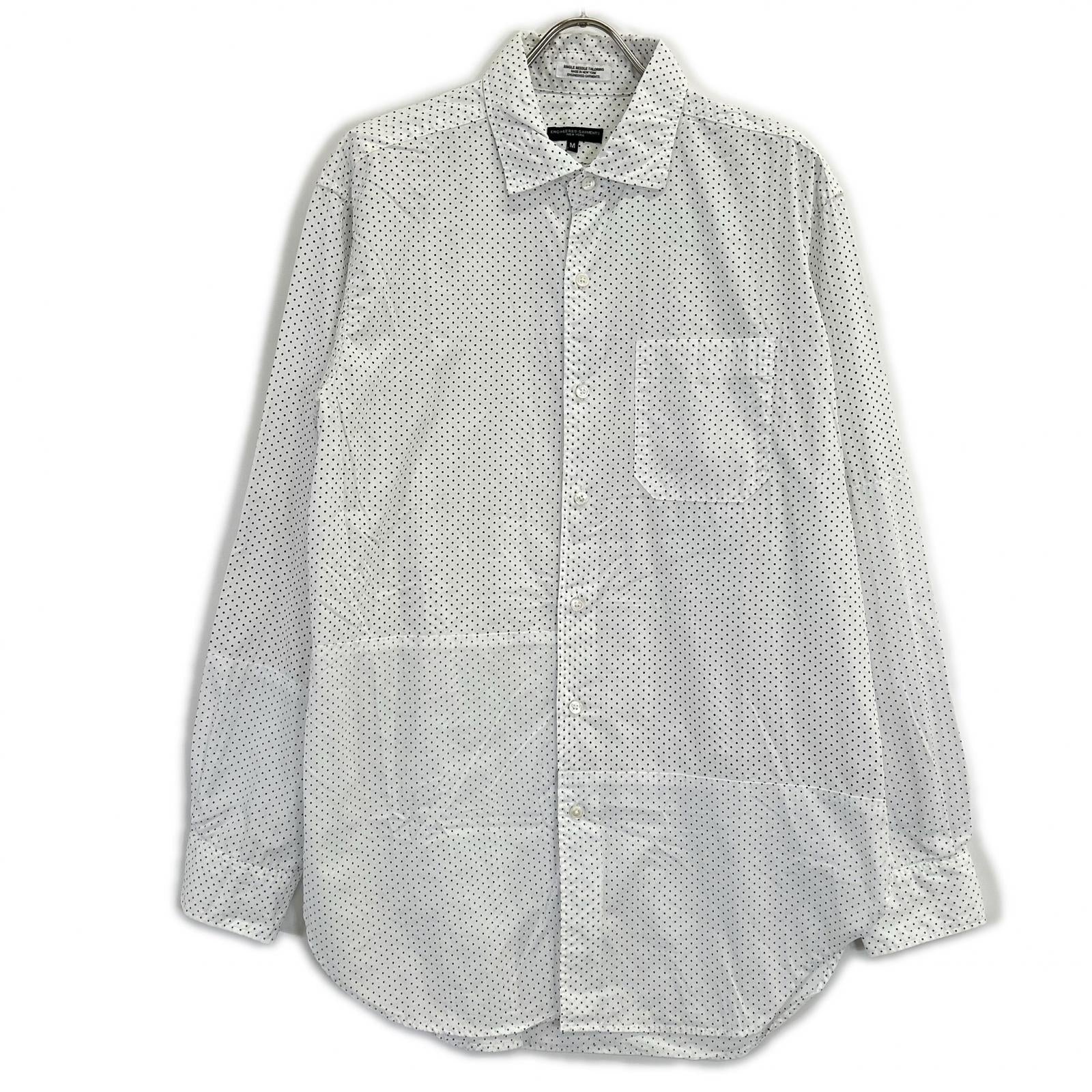 Engineered Garments エンジニアードガーメンツ ドット柄 長袖シャツ コットン トップス