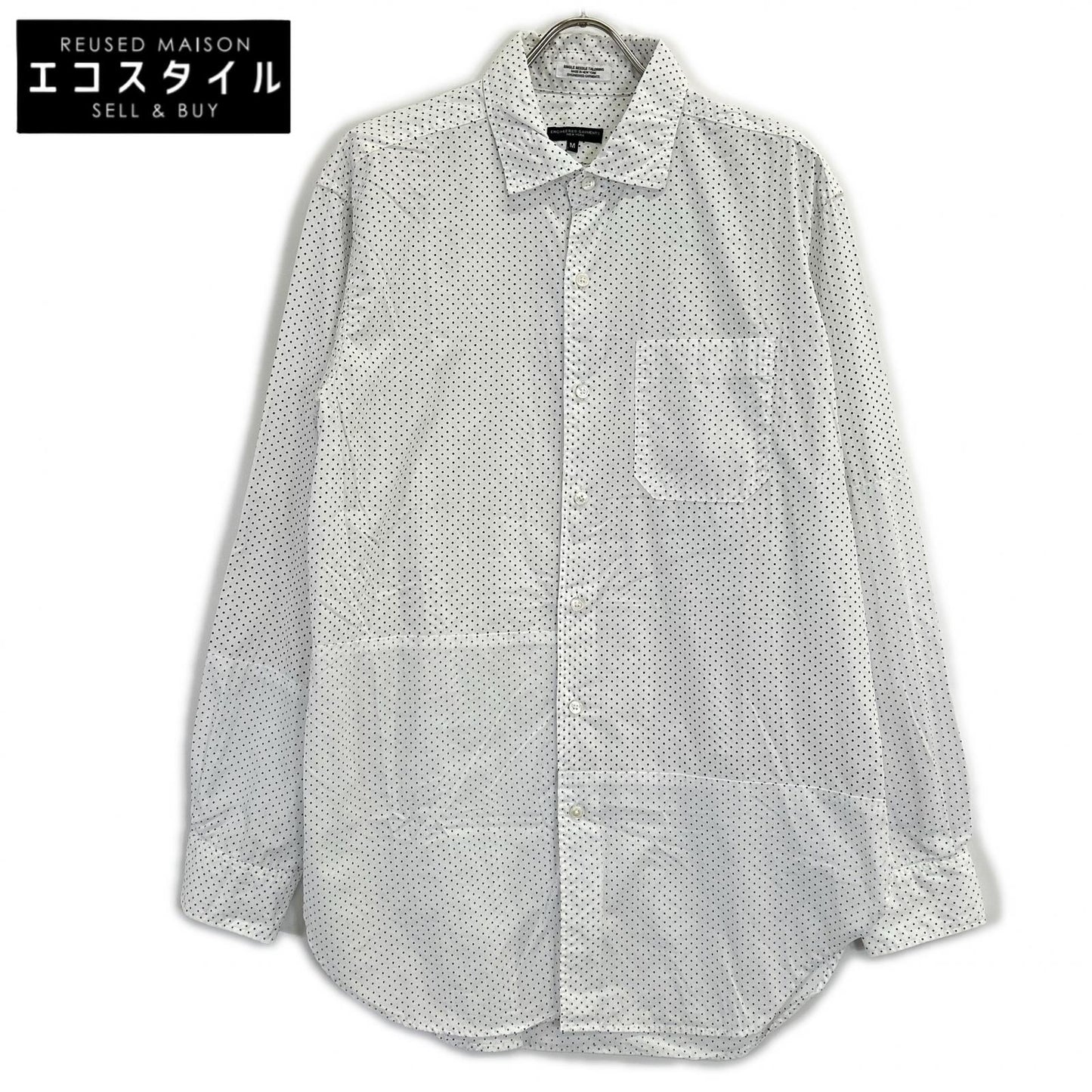 Engineered Garments エンジニアードガーメンツ ドット柄 長袖シャツ コットン トップス