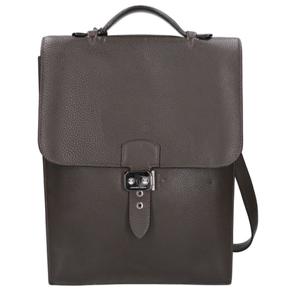 HERMES エルメス □F刻印 サックアデペッシュDPLG フィヨルド ショルダーバッグ