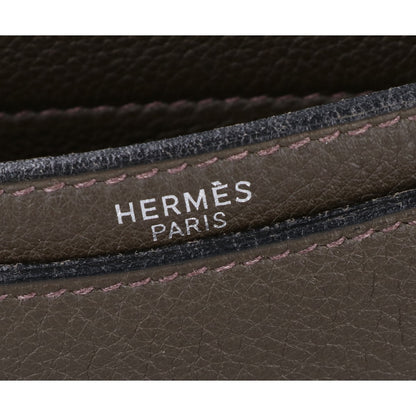 HERMES エルメス □F刻印 サックアデペッシュDPLG フィヨルド ショルダーバッグ