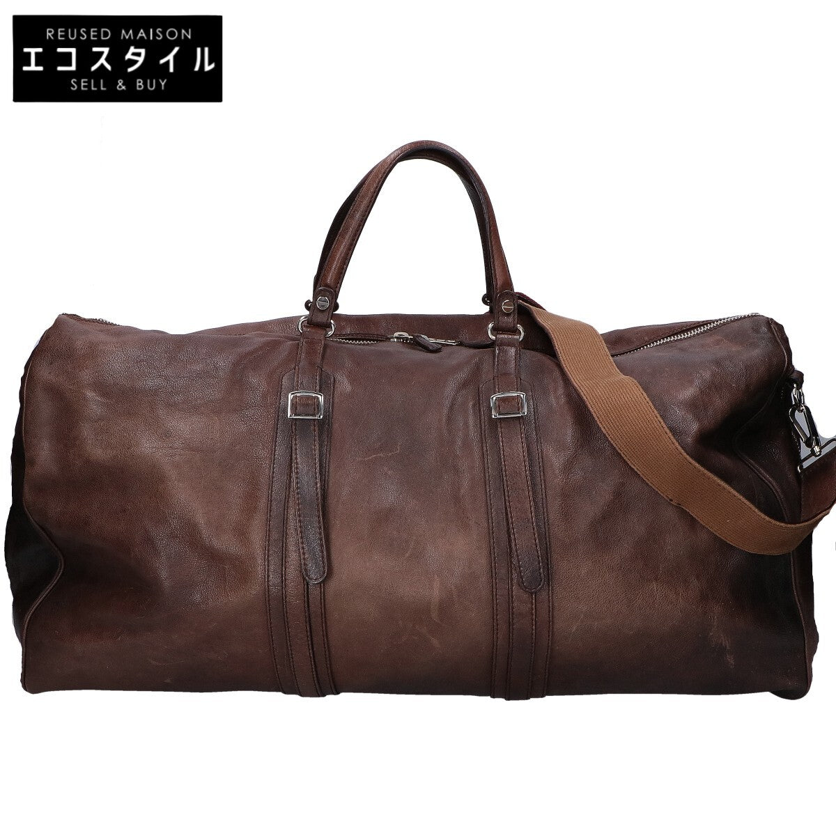 BALENCIAGA バレンシアガ 133244 レザー ボストンバッグ