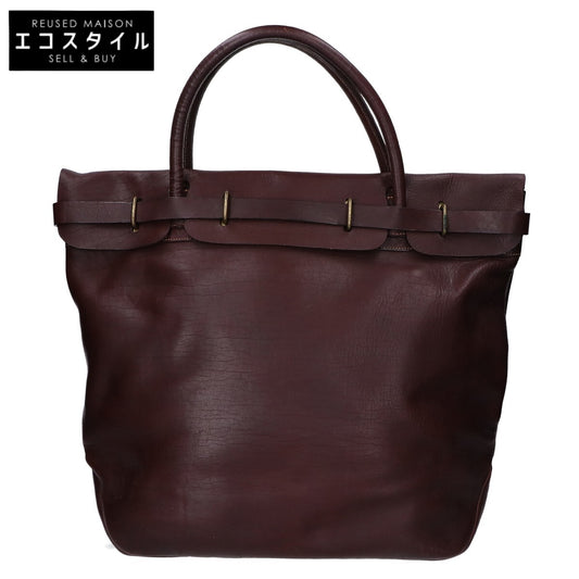 VISVIM ビズビム MAIL SATCHEL L バイソンレザー トートバッグ
