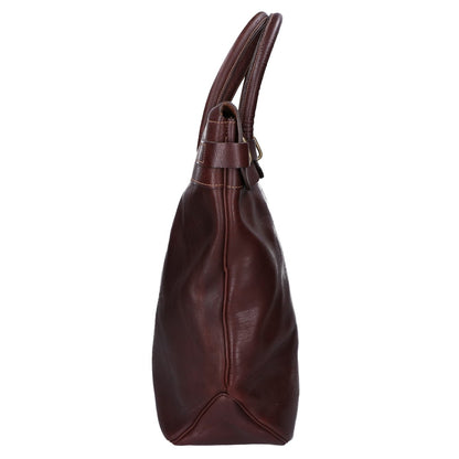 VISVIM Visvim MAIL SATCHEL L Bison Leather Tote Bag