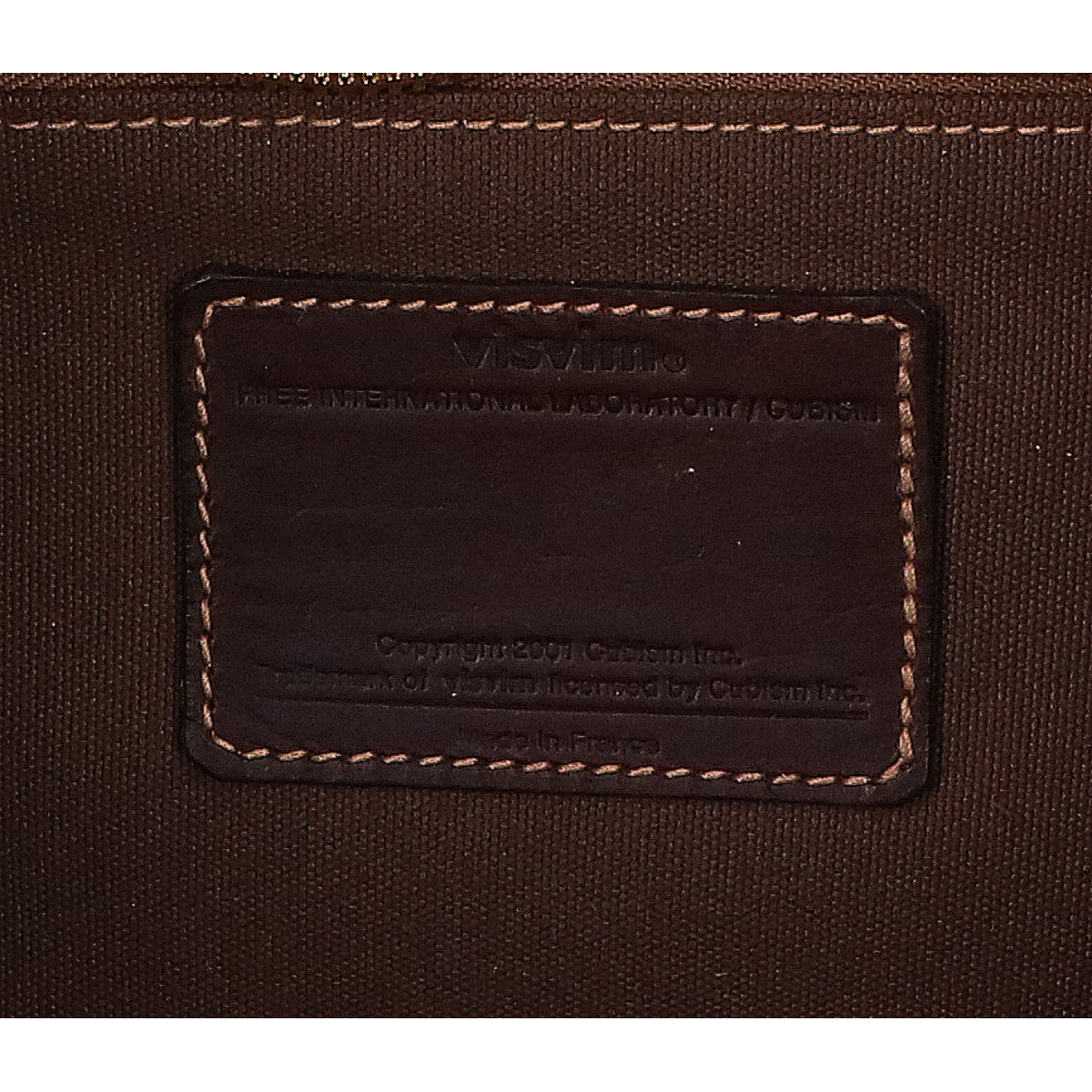 VISVIM Visvim MAIL SATCHEL L Bison Leather Tote Bag