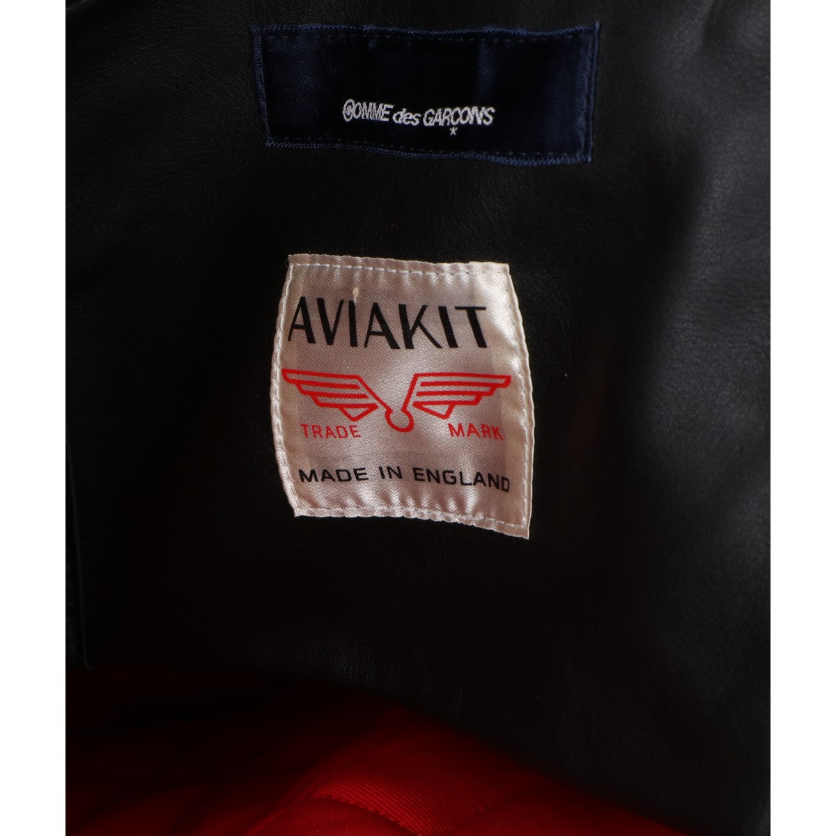 Lewis Leathers ルイスレザー ｘCOMME des GARCONS コムデギャルソン【美品】KO-K001 レザー トートバッグ