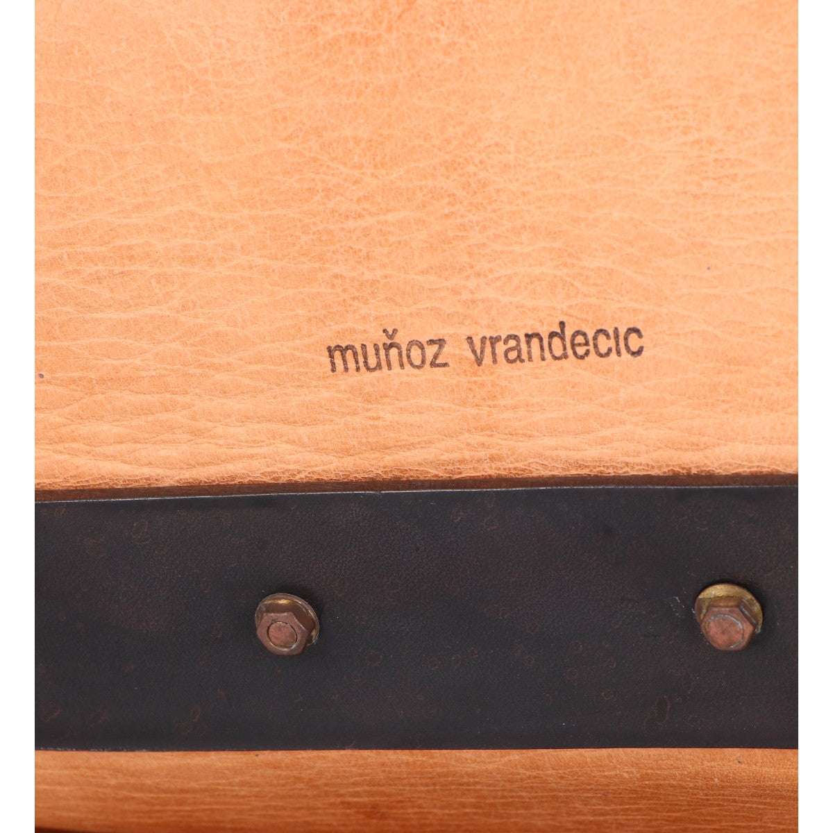 MUNOZ VRANDECIC ムニョスブランデシック レザーフラップ 2WAY ショルダーバッグ