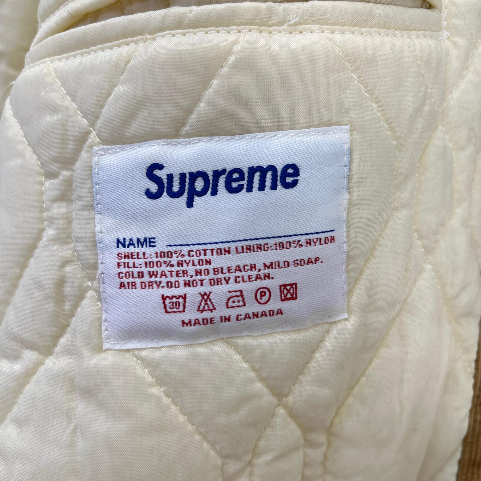 Supreme シュプリーム ブラウン 00S コーデュロイ ブルゾンジャケット ジャケット