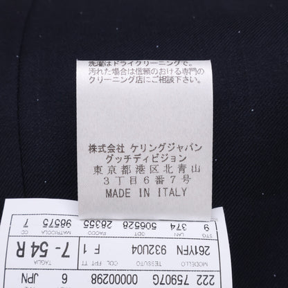 GUCCI グッチ 【新品同様/国内正規】406139 ドット柄 ウール 2Bシングルスーツ スーツ セットアップ