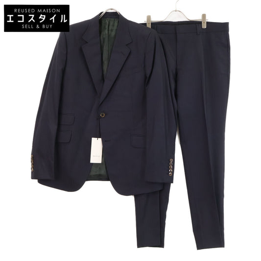 GUCCI グッチ 【新品同様/国内正規】406130 ウールｘシルク 2Bシングルスーツ スーツ セットアップ