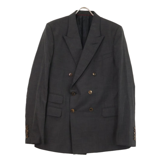GUCCI グッチ 【新品同様/国内正規】448634 ウール ダブルブレスト スーツ スーツ セットアップ