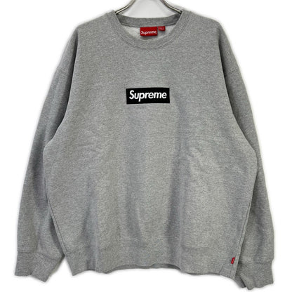 Supreme シュプリーム 22AW グレー Box Logo Crewneck トップス
