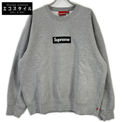 Supreme シュプリーム 22AW グレー Box Logo Crewneck トップス