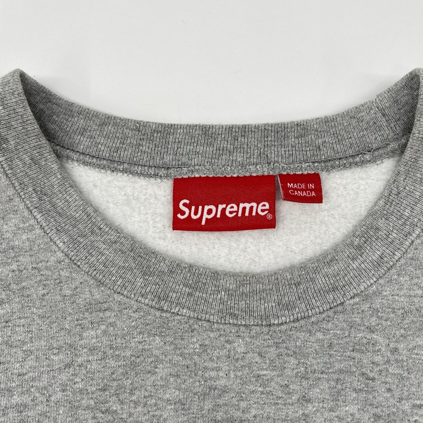 Supreme シュプリーム 22AW グレー Box Logo Crewneck トップス