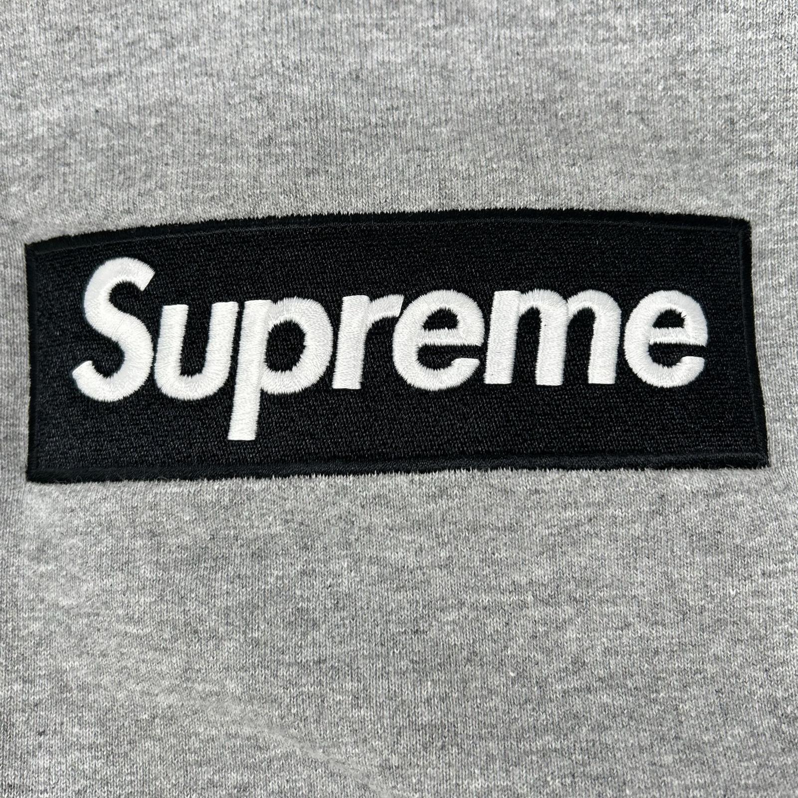 Supreme シュプリーム 22AW グレー Box Logo Crewneck トップス