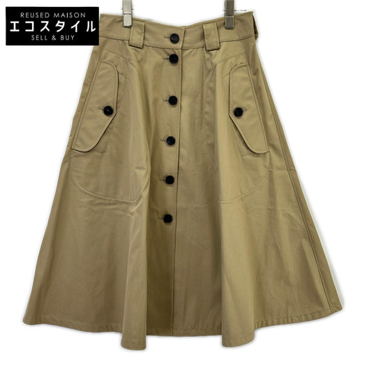 DIOR ディオール 247J35A3332 ベージュ フレア トレンチスカート スカート