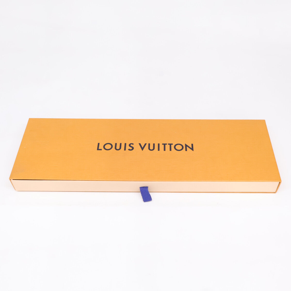 LOUIS VUITTON ルイヴィトン 【新品同様/国内正規】M77837 クラヴァット・LVボトムストライプ 7CM シルク ネクタイ