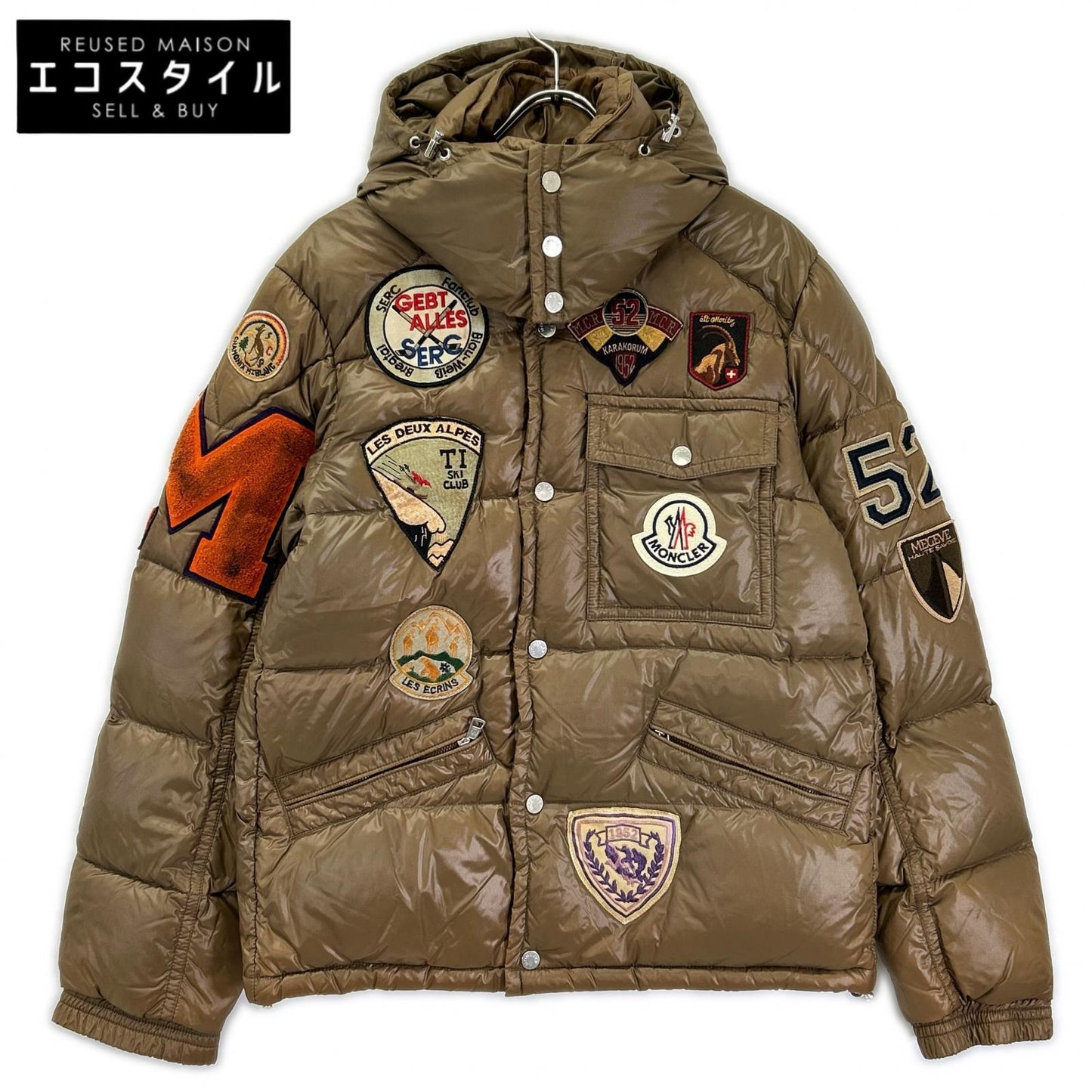 MONCLER モンクレール 41305 K2 スペシャル ブラウン ダウンジャケット ジャケット