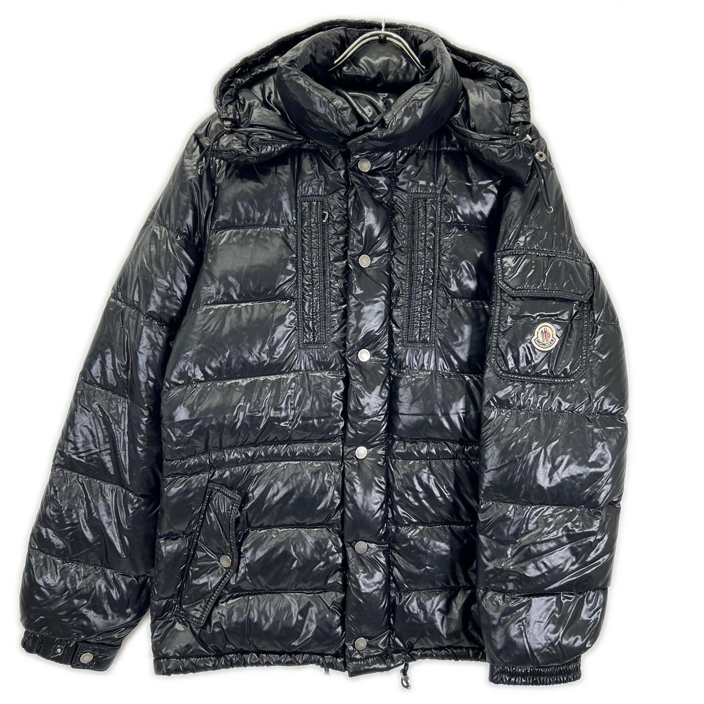 MONCLER モンクレール 44502 ブラック ロッドファー ダウンジャケット ジャケット