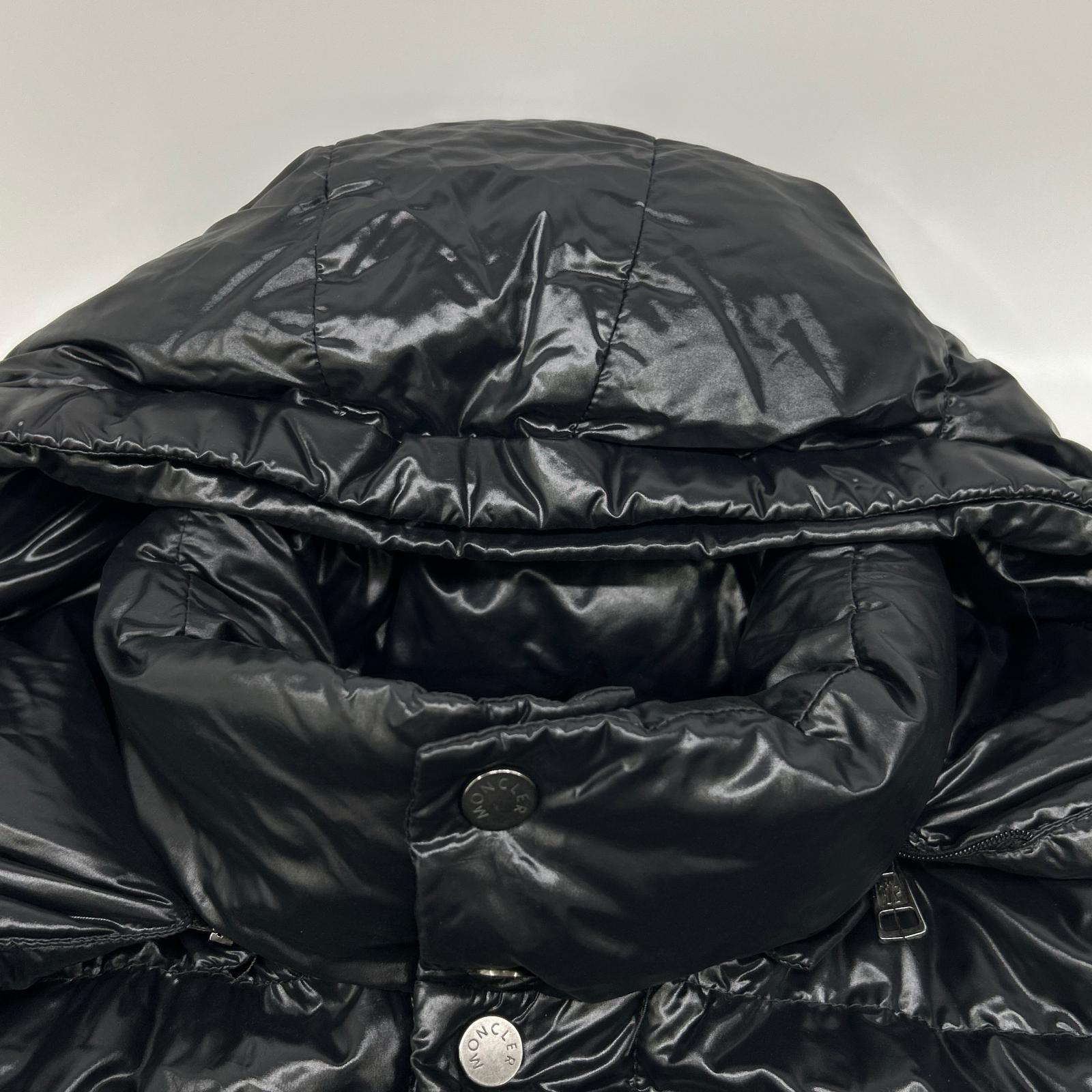 MONCLER モンクレール 44502 ブラック ロッドファー ダウンジャケット ジャケット