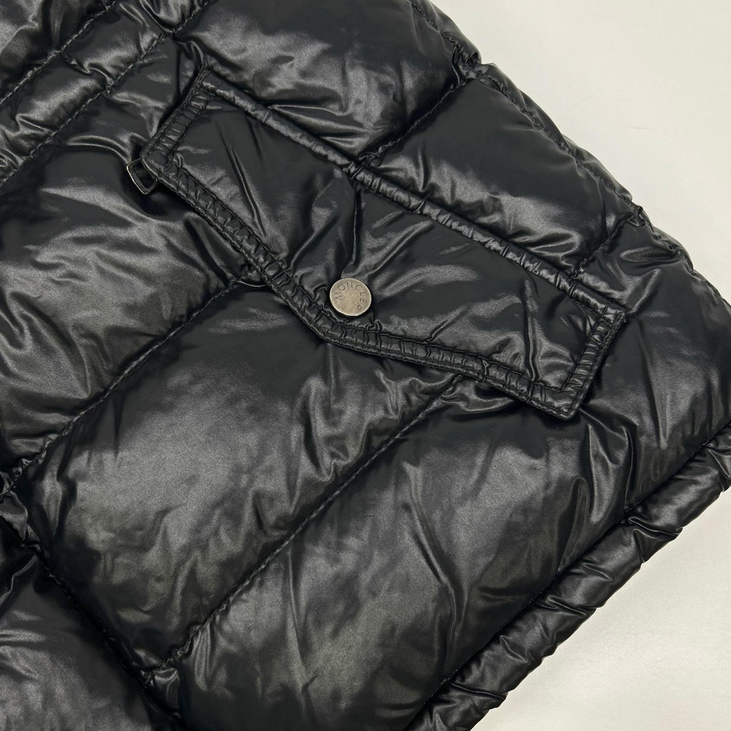 MONCLER モンクレール 44502 ブラック ロッドファー ダウンジャケット ジャケット