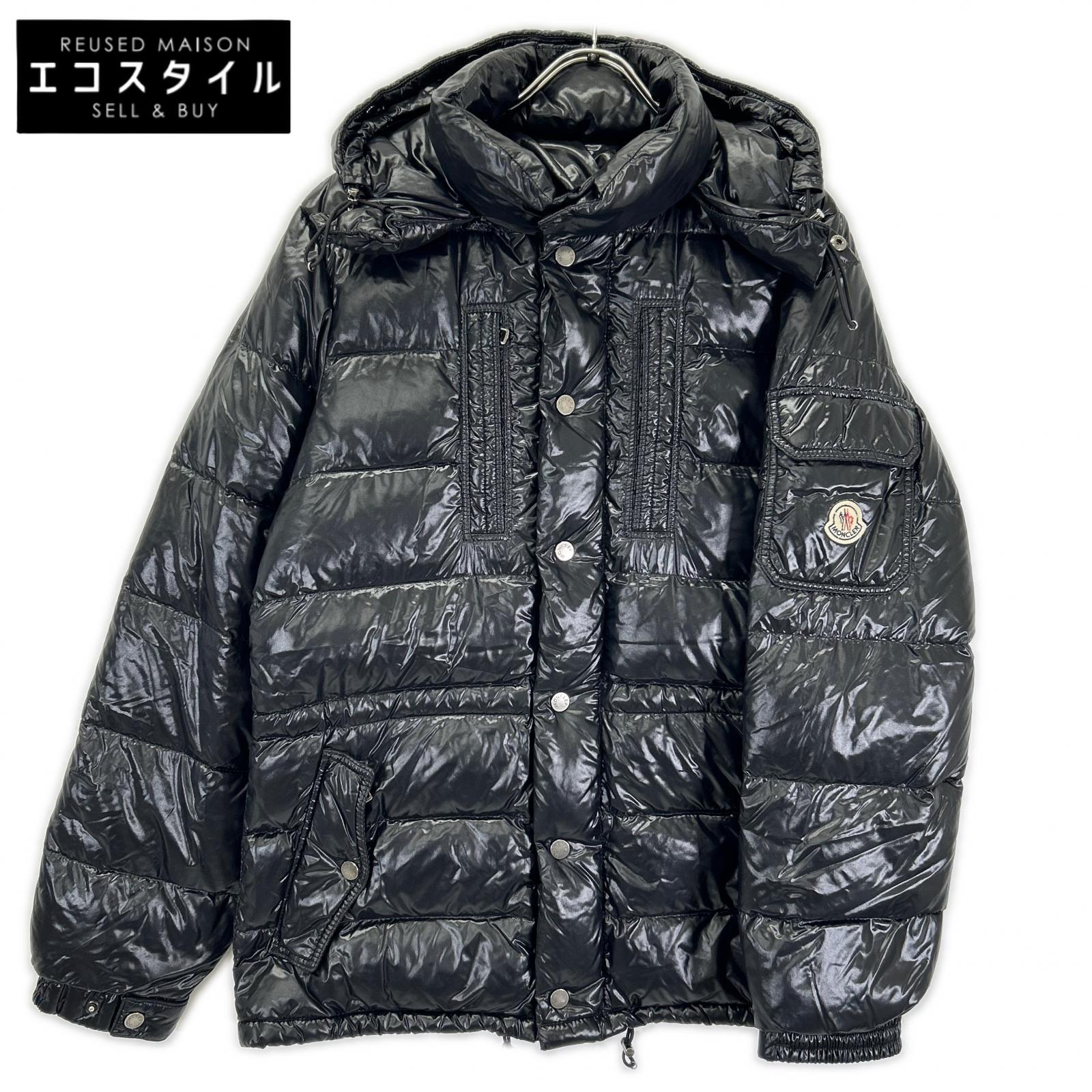 MONCLER モンクレール 44502 ブラック ロッドファー ダウンジャケット ジャケット