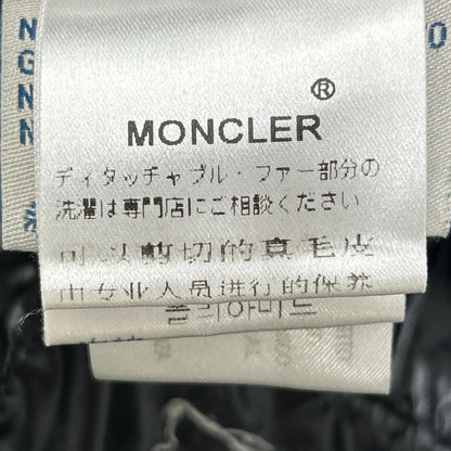 MONCLER モンクレール 44502 ブラック ロッドファー ダウンジャケット ジャケット