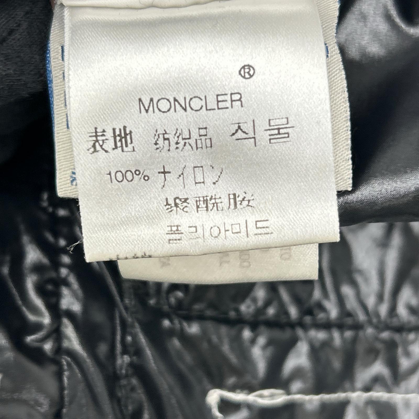 MONCLER モンクレール 44502 ブラック ロッドファー ダウンジャケット ジャケット