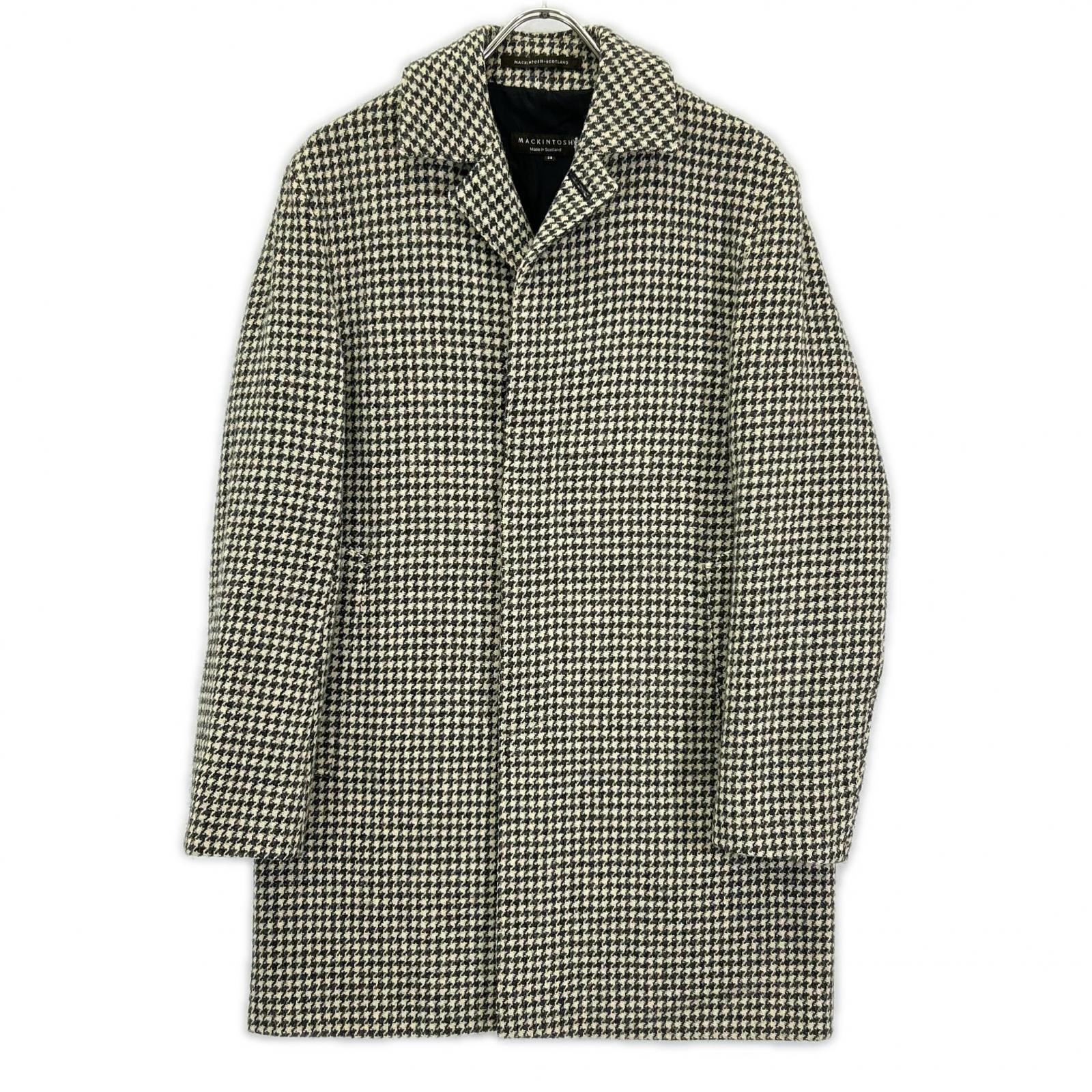 MACKINTOSH マッキントッシュ 千鳥柄 コート ウール コート