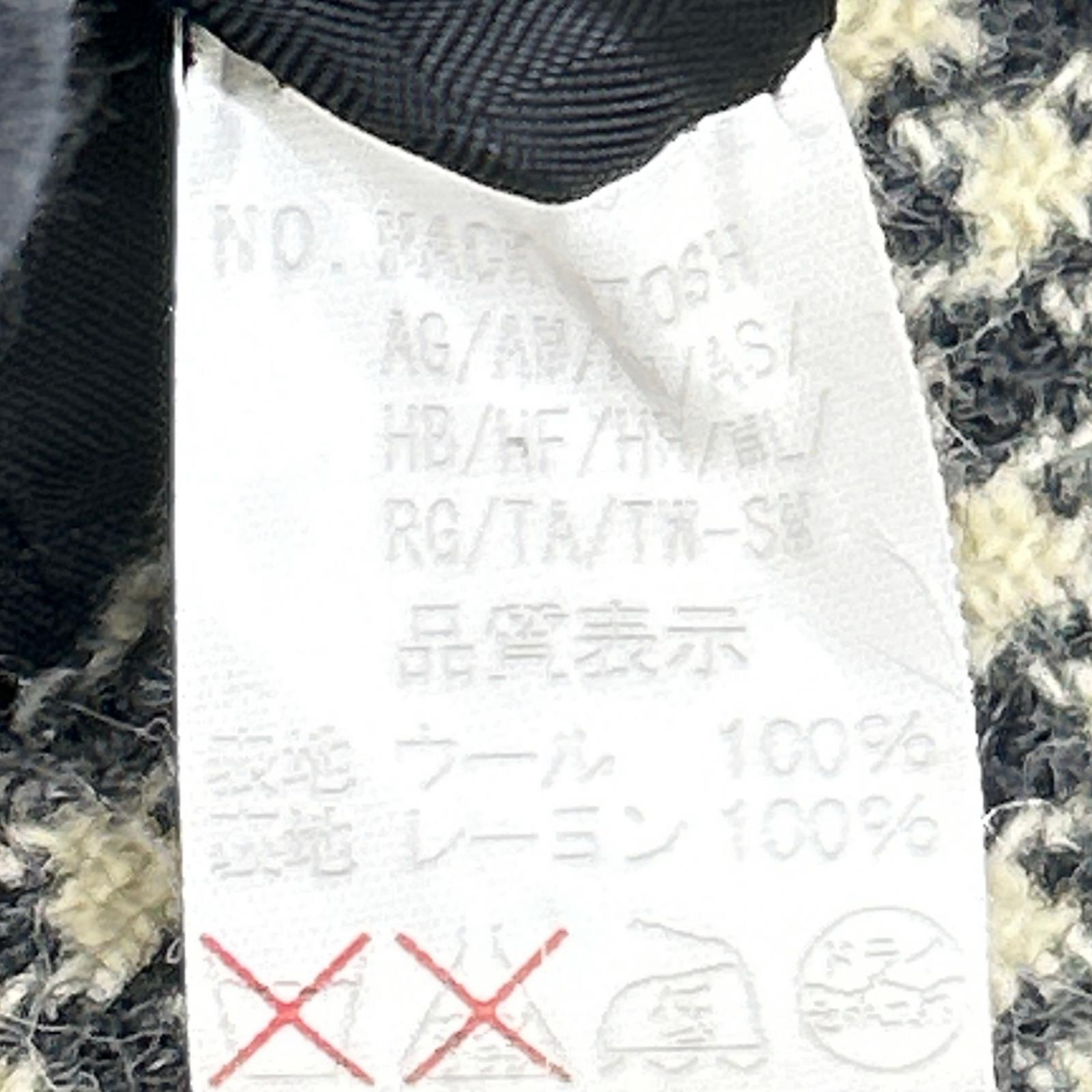 MACKINTOSH マッキントッシュ 千鳥柄 コート ウール コート