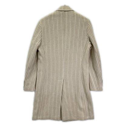 LARDINI ラルディーニ ホワイト JL23143AQ　ウール　シングル3Bチェスターコート コート