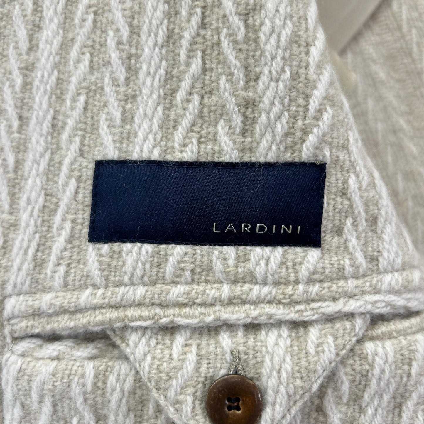 LARDINI ラルディーニ ホワイト JL23143AQ　ウール　シングル3Bチェスターコート コート