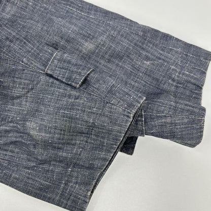 HERNO ヘルノ IM0126U-17100-9100 ブルー トレンチコート リネン コート