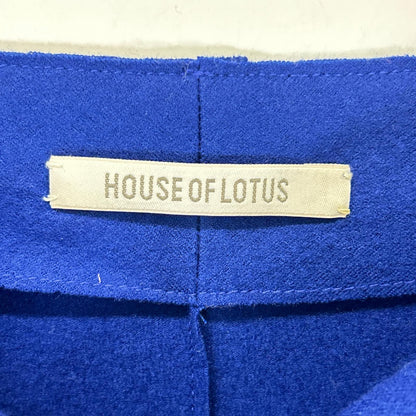 HOUSE OF LOTUS ハウスオブロータス 10121-74-501 ブルー ウール ワンピース ワンピース